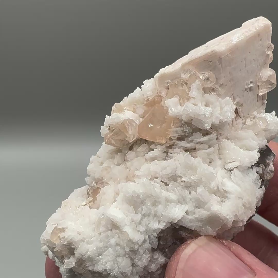 Topaz, Microcline (Mt. Antero) - Mineral Specimen From India For Sale ...